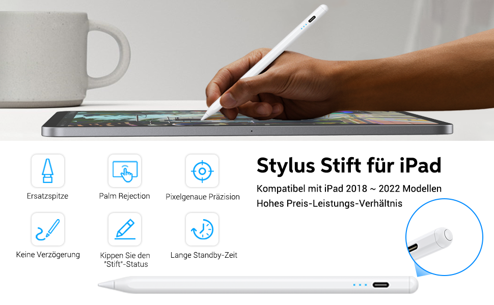 Stylus Stift für iPad